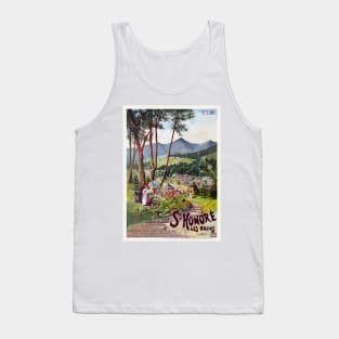 St Honoré les Bains Vintage Poster 1897 Tank Top